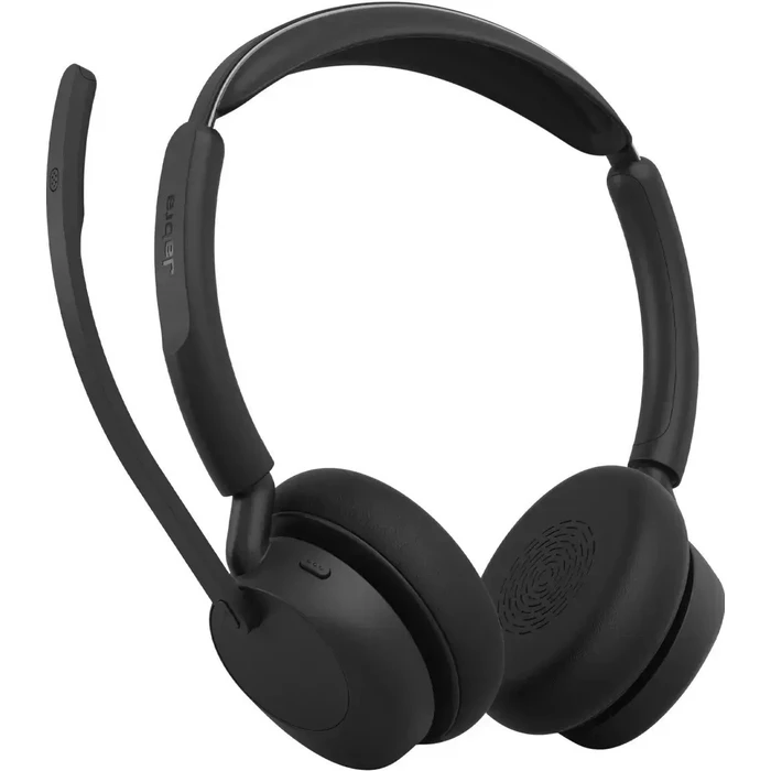 Jabra Evolve3 45 Stereo Link 390c UC Stand Ασύρματα On-Ear Ακουστικά με Μικρόφωνο Bluetooth (34599-989-889)