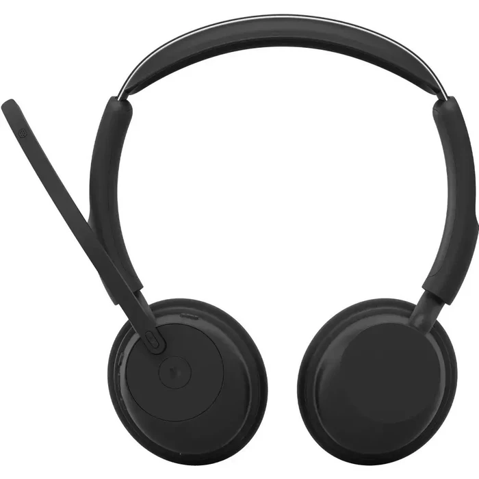 Jabra Evolve3 45 Stereo Link 390a MS Stand Ασύρματα On-Ear Ακουστικά με Μικρόφωνο και Bluetooth