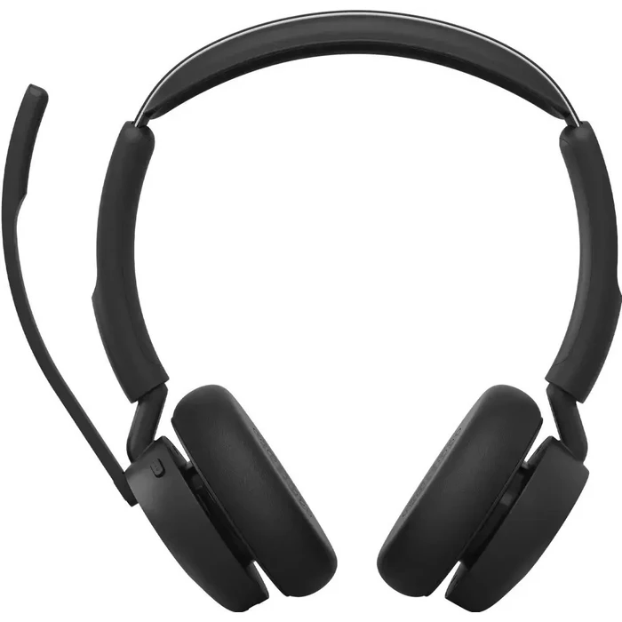 Jabra Evolve3 45 Stereo Link 390a MS Stand Ασύρματα On-Ear Ακουστικά με Μικρόφωνο και Bluetooth