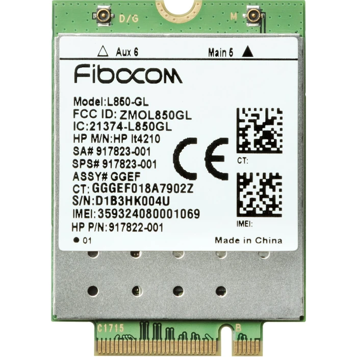 HP Network Adapter M.2 Wireless Card