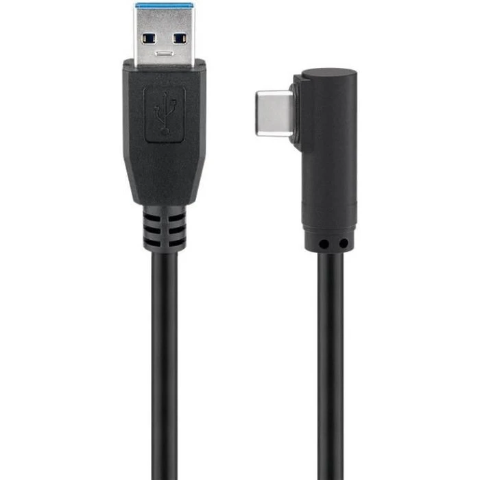 Microconnect USB-C to USB-A Cable USB 2.0 2m Black (USB3.1CA2A)