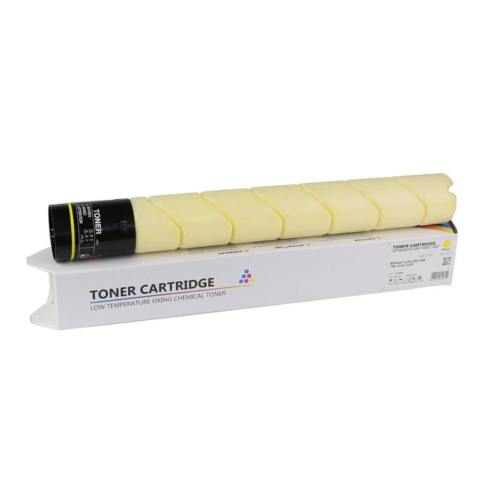 CoreParts Compatible Yellow Toner for Konica Laser Printer