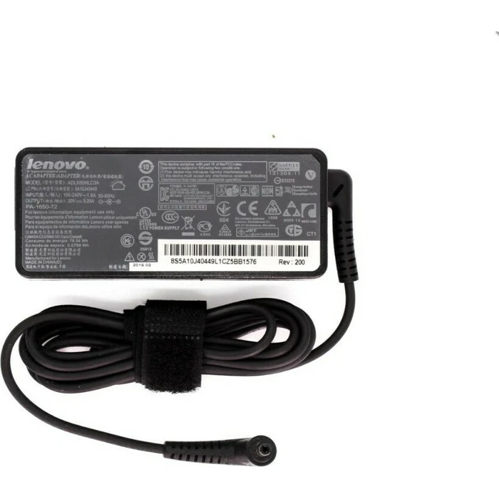 Lenovo Φορτιστής Laptop 65W (20V 3.25A) - 5A10K78736