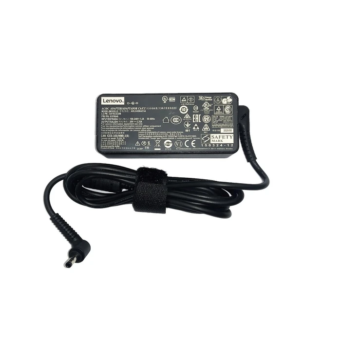 Lenovo Φορτιστής Laptop 45W 20V 2.25A με Αποσπώμενο Καλώδιο Τροφοδοσίας - 01FR133