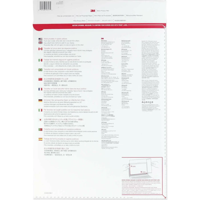 Monitor Screen Protection Filter 3M for 23.6 inch 16 9 Displays