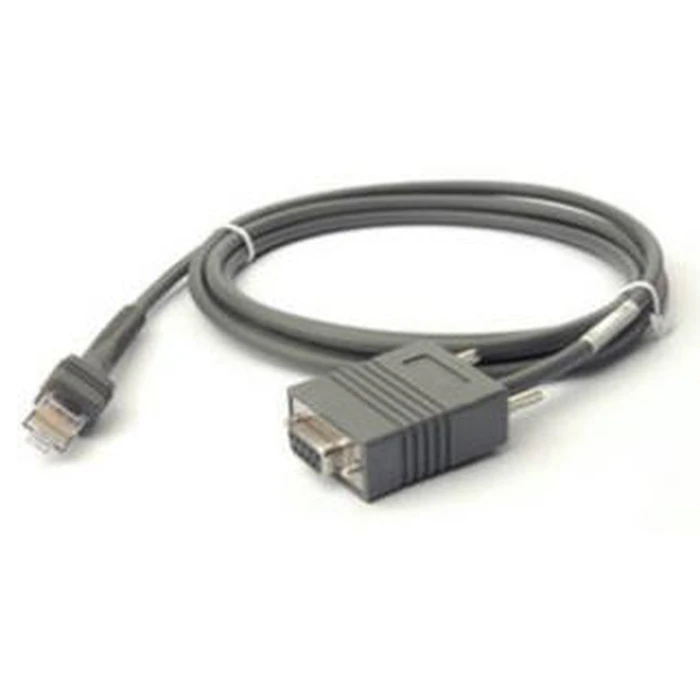 Zebra καλώδιο δεδομένων RS232 DB9 σε RJ45 ίσιο 2,134 m (CBA-R01-S07PBR)