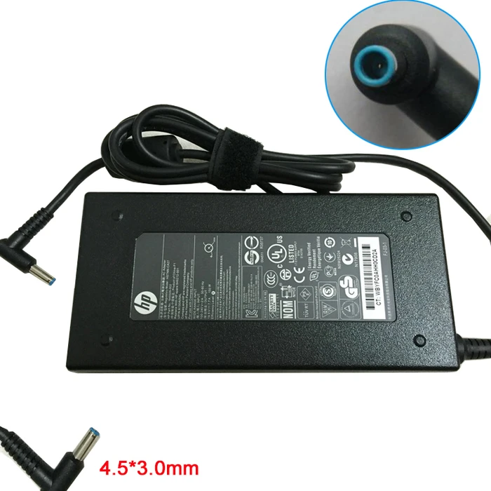 HP Ac Adapter Laptop Charger 150W 19.5V 7.7A with Detachable Power Cable ZM 150W