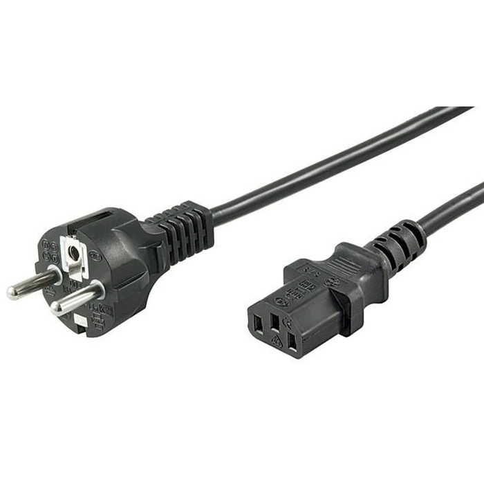 MicroConnect Adapters Schuko to IEC C13 Cable 1m Black