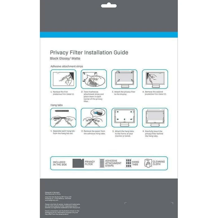 Gearlab GLBB22474297 22" (16:10) Frameless Screen Privacy Filter