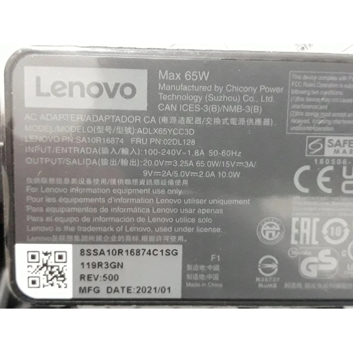 HP Laptop Charger 45W 19.5V 2.31A L25296-001