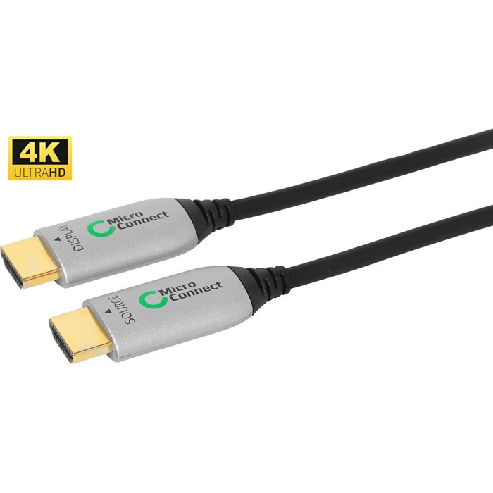 MicroConnect Network Cables HDMI 2.0 Premium High Speed 4K 60Hz HDR HDMI male HDMI male 40m