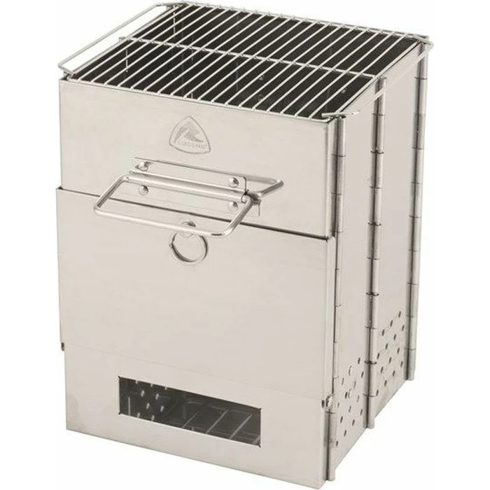 Robens Firewood Stove - Portable Wood Camping Stove 22.5 x 22.5 x 27.5 cm, Model 690244