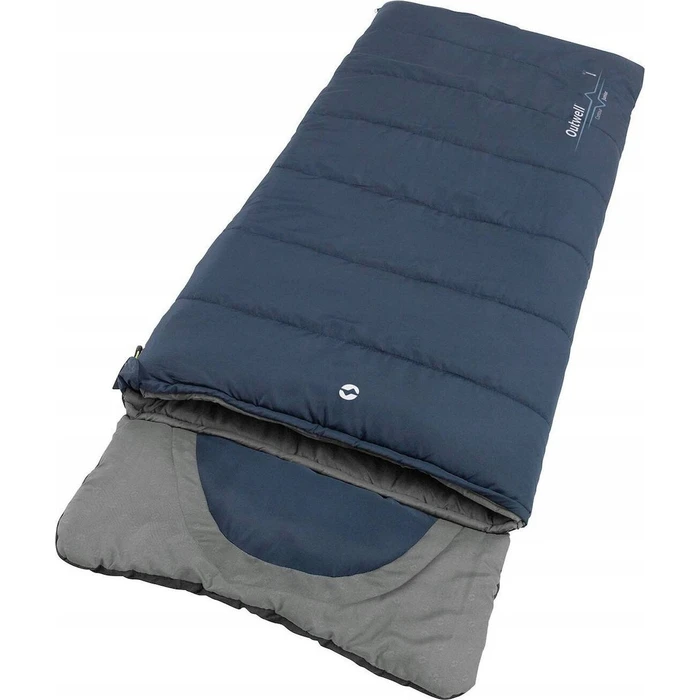 Sleeping Bag Outwell Contour Junior Children Rectangular Polyester Blue