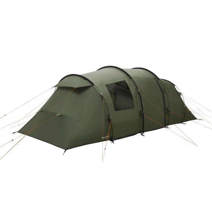 Easy Camp Twin 6 Σκηνή Camping Πράσινη 4 Εποχών για 6 Άτομα 610x240x195 εκ.