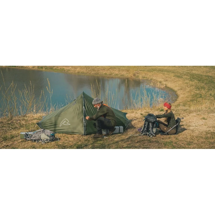 Robens Starlight 2 Exp Winter Tunnel Camping / Mountaineering Tent Green for 2 Persons Waterproof 5000mm 215x100x100 cm (Model 130404)