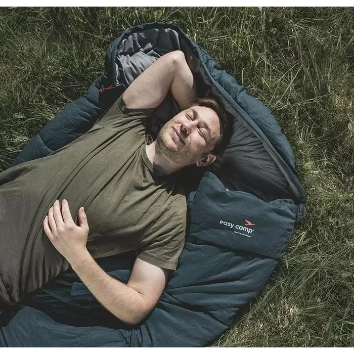 Easy Camp Sleeping Bag Single 2-Season 240224