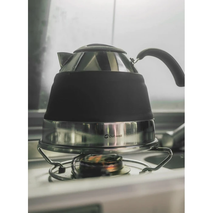 Outwell Collaps Kettle 1.5L Grey Mist – Collapsible Camping Kettle