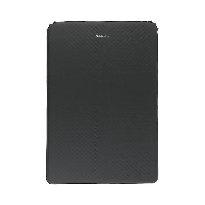 Outwell Αυτοφούσκωτο Διπλό Υπόστρωμα Camping 67x120cm Πάχους 3cm Μαύρο