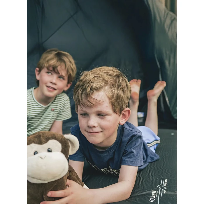 Outwell Αυτοφούσκωτο Διπλό Υπόστρωμα Camping 67x120cm Πάχους 3cm Μαύρο