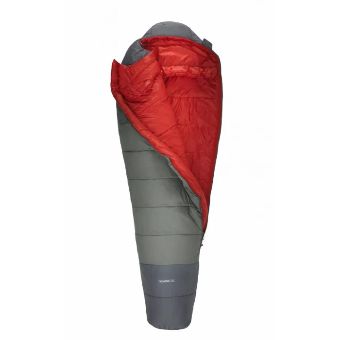 Robens Snowfall III Υπνόσακος Συνθετικός -13°C Long (195 cm) αριστερό φερμουάρ - γκρι/ναυτικό
