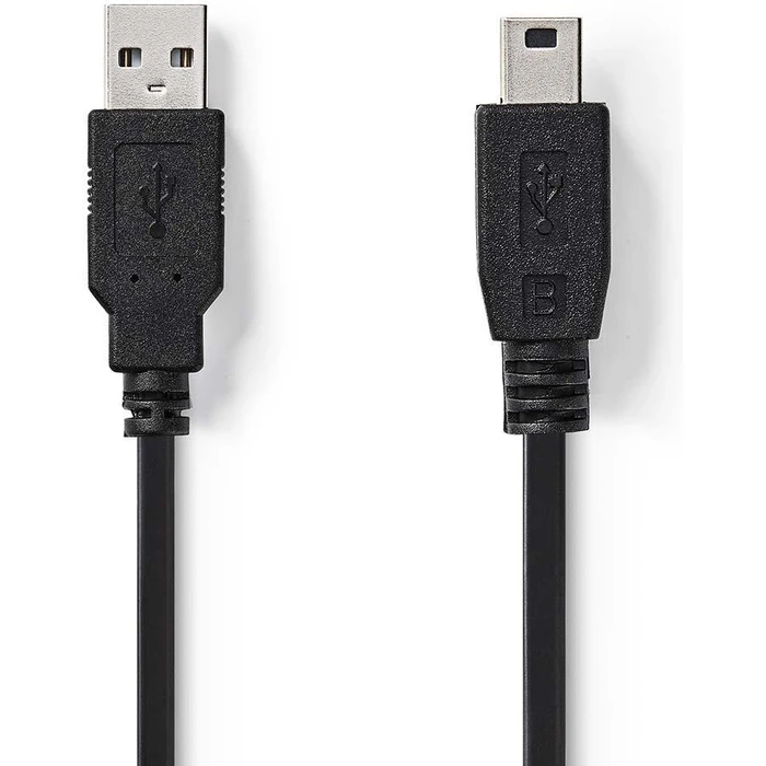 USB Cables MicroConnect USB 2.0 USB-A male to mini USB-B male 5m