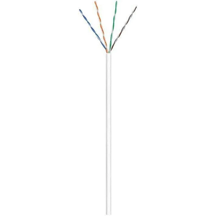 MicroConnect U/UTP Cat5e Solid 24AWG 305m Ethernet Cable Unterminated White (KAB014-305)