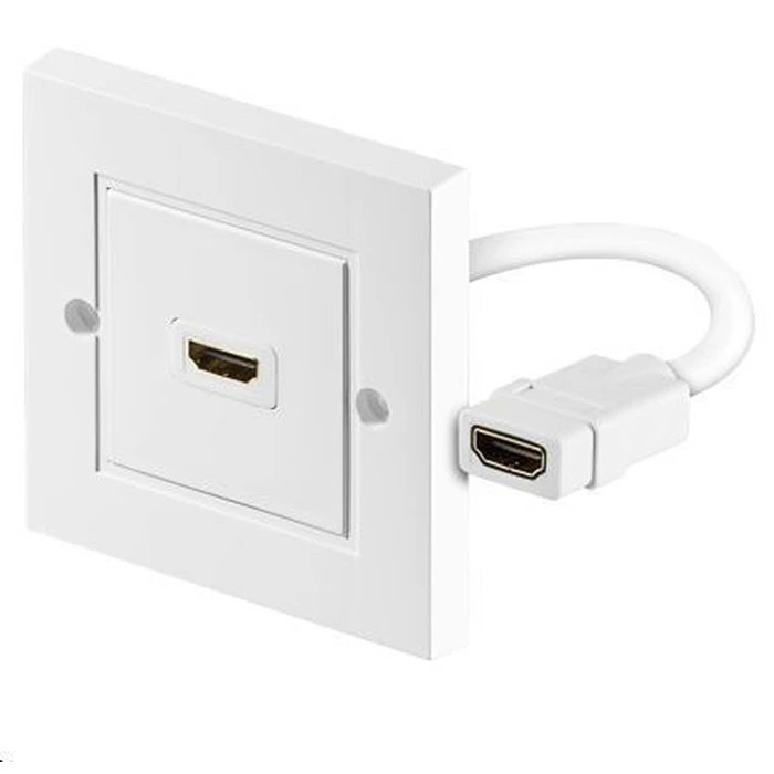 Microconnect Πρίζα HDMI σε Λευκό Χρώμα HDMWALL1