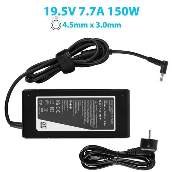 Slim Smart Laptop Charger 150W 19.5V 7.7A for HP