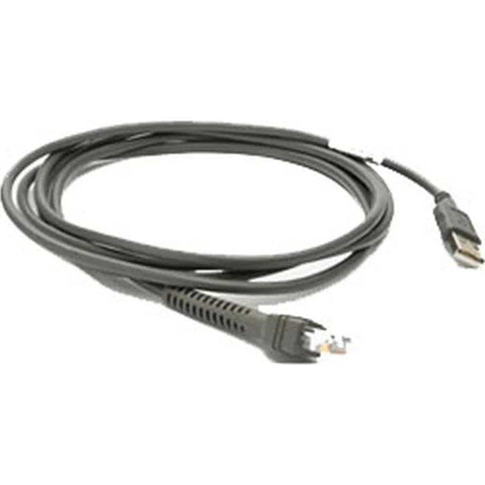 Zebra Adapter Cable USB A male RJ45 Black 2.1m