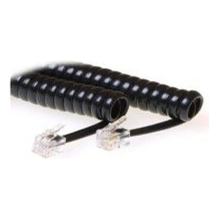 MicroConnect Network Cables Handset Cable RJ10 RJ10 2m Black