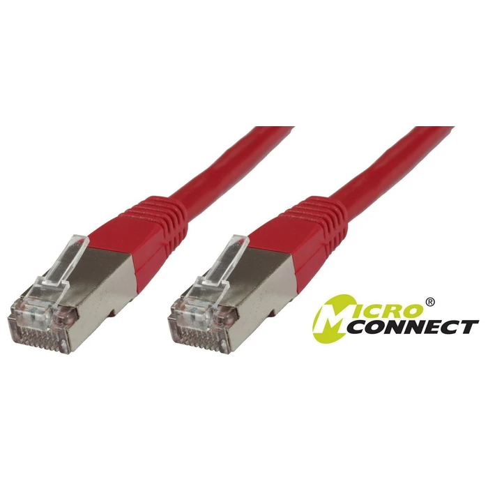 Network Cable MicroConnect Cat.6 F UTP 15 m Red