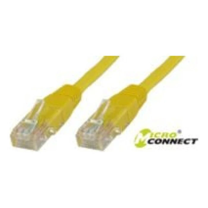 MicroConnect Network Cable Ethernet U UTP Cat 5e 10 m Yellow
