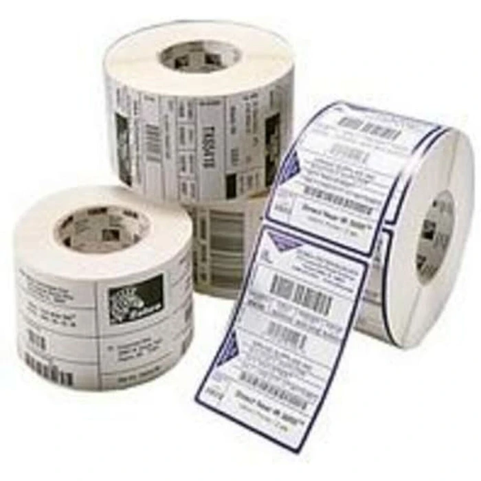 Zebra Adhesive Roll Labels for Label Printer 32x25mm 12pcs