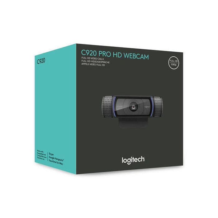 Logitech Κάμερες Παρακολούθησης HD Pro Webcam C920 Full HD 1080p με Autofocus