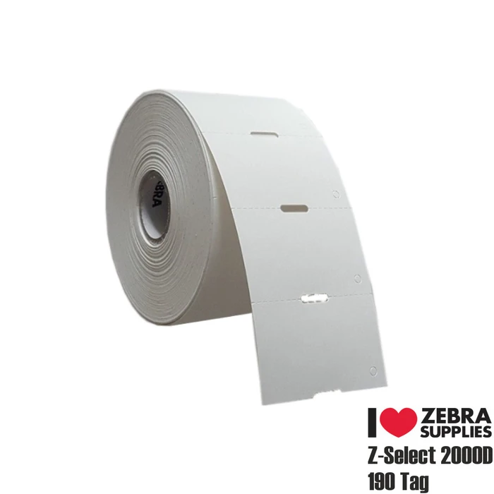 Zebra Labels 57x35mm Z-Select 2000D, 967 labels/roll