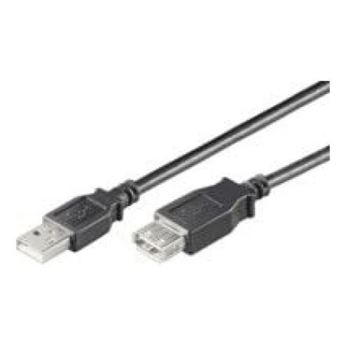 MicroConnect USB Cable USB A male USB A male Black 1.8m