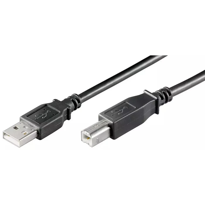Microconnect USB 2.0 Cable USB-A male to USB-B male Black 3m (USBAB3B)