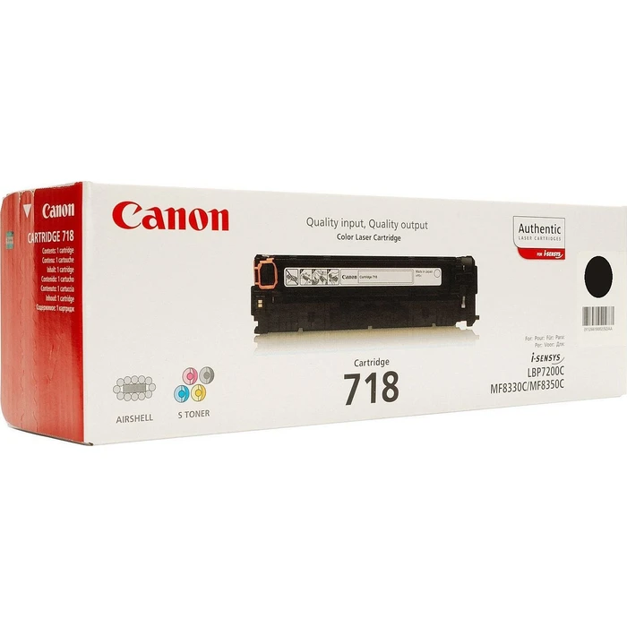 Canon Toner Laser Printer Black 3400 Pages 718