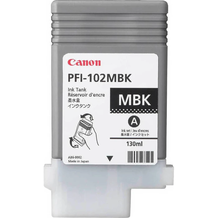 Canon PFI 102 InkJet Printer Ink Matte Black