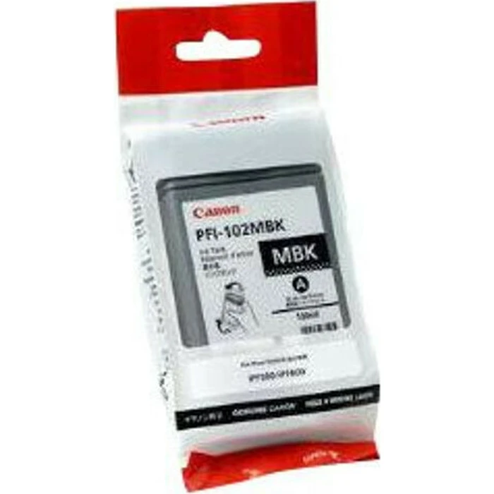 Canon PFI 102 InkJet Printer Ink Matte Black