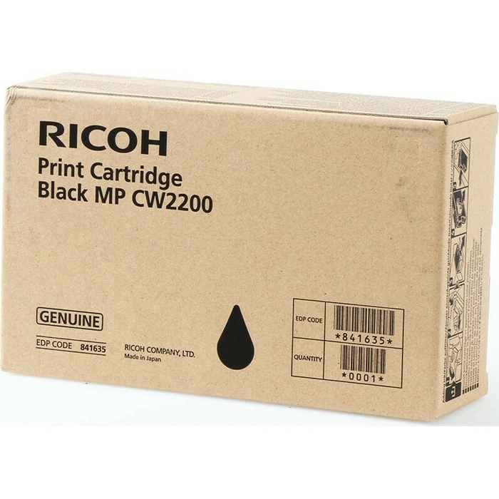 Ricoh MPC W2200SP Γνήσιο Μελάνι Εκτυπωτή InkJet Μαύρο (841635)