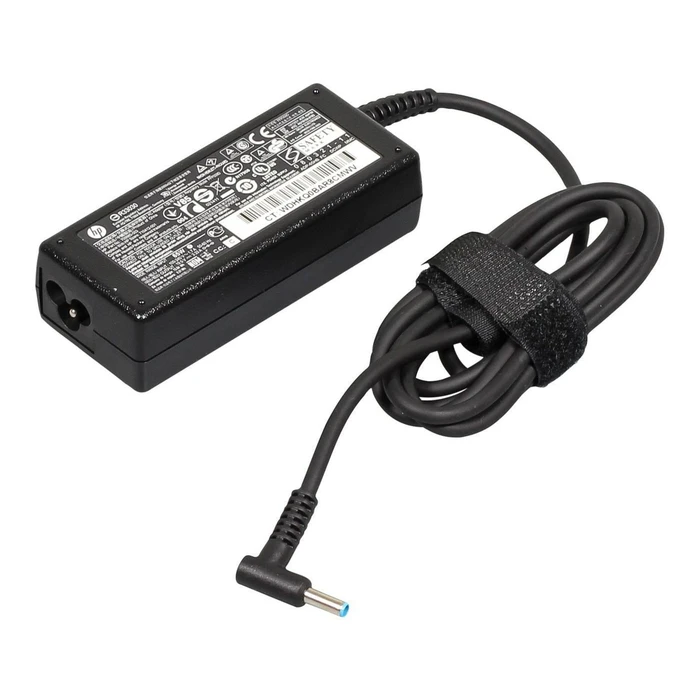 HP 65W Laptop Power Adapter with Detachable Power Cable - 709985-003