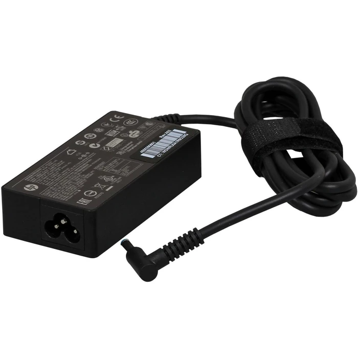 HP AC Adapter Laptop Charger 45W with Detachable Power Cord (4.5 mm) - MPN 744862-800