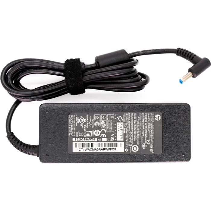 HP Laptop Charger 90W 19.5V 4.62A with Detachable Power Cable Bulk - 709986-004