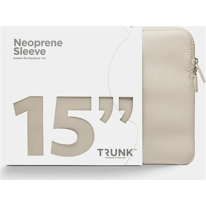 Trunk Θήκη για Laptop 15" σε Μπεζ χρώμα