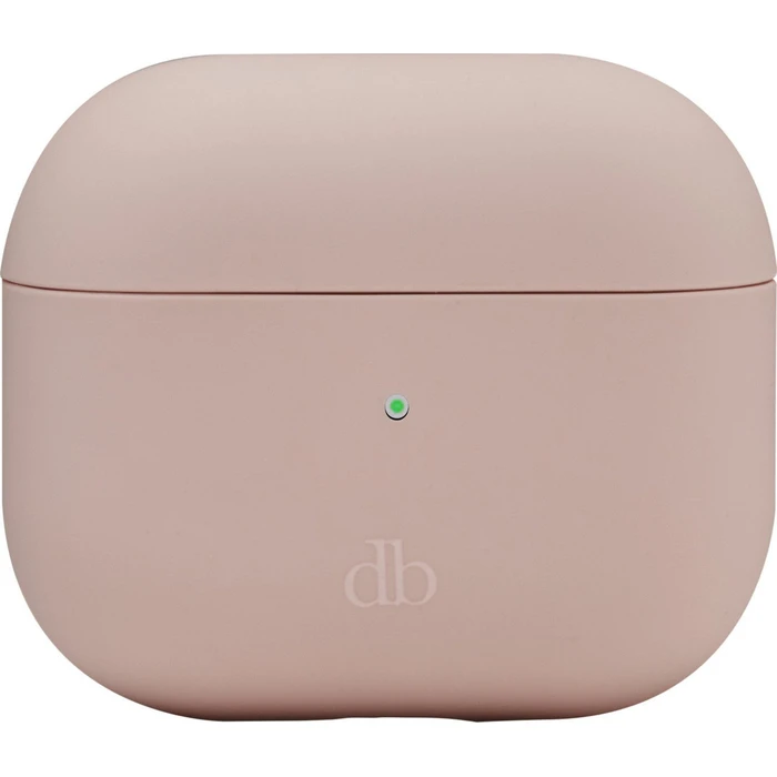 dbramante1928 Costa Rica Silicone Case for Apple AirPods (3rd Generation) - Recycled Plastic - Pink Sand