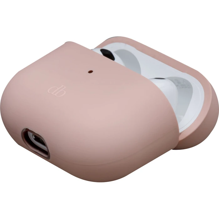 dbramante1928 Costa Rica Silicone Case for Apple AirPods (3rd Generation) - Recycled Plastic - Pink Sand