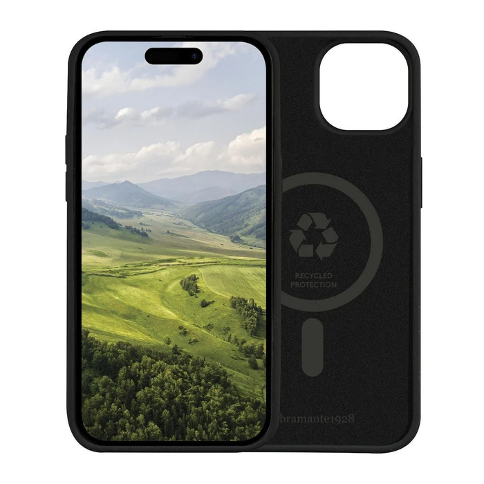 Θήκη dbramante1928 Monaco MagSafe για iPhone 15 Plus - Night Black