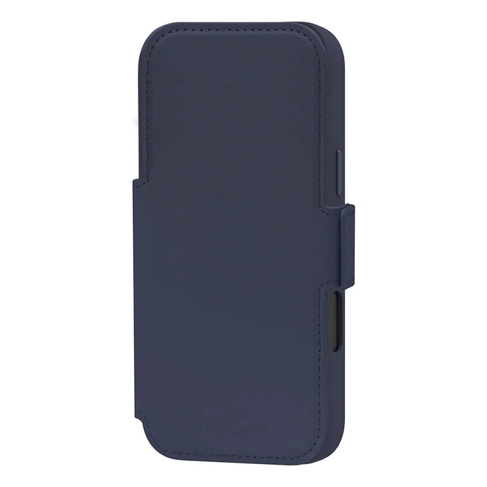 dbramante1928 Θήκη Πορτοφόλι Lynge MS ICON για iPhone 17 Pro Max - Navy Blue (Deep Water)