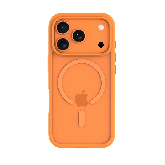 Dbramante1928 Grenen Rear Cover for iPhone 17 Pro - MagSafe Compatible - Plastic - Orange